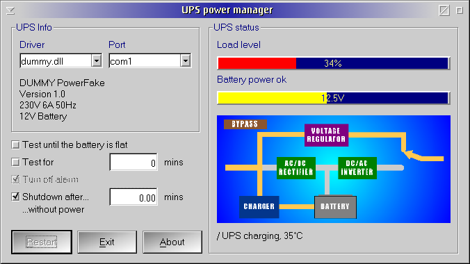 A screenshot